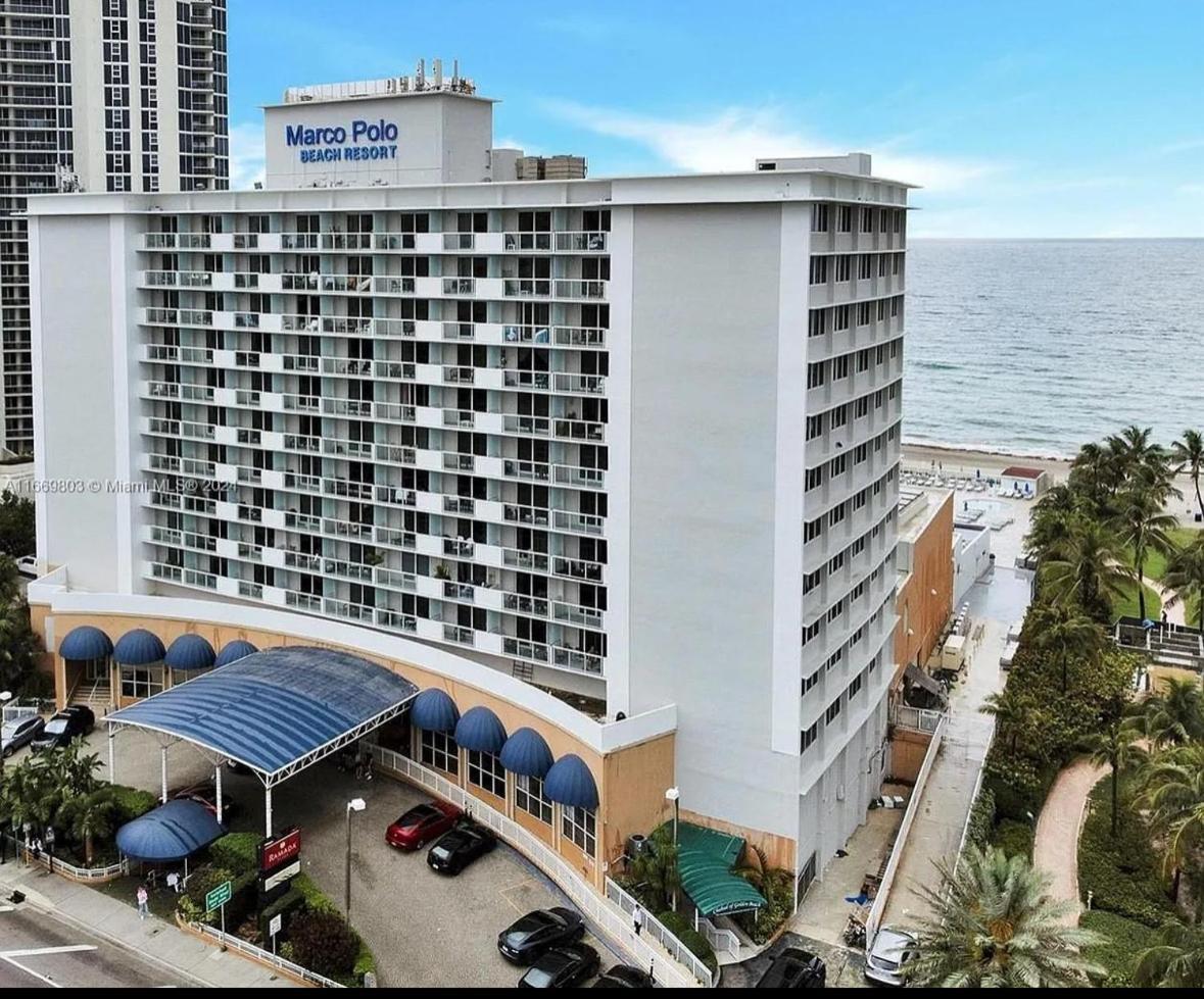 Marco Polo Beach Resort Condo With Balcony Pool, Beach,Gym,Free Parking Sunny Isles Beach Exterior foto